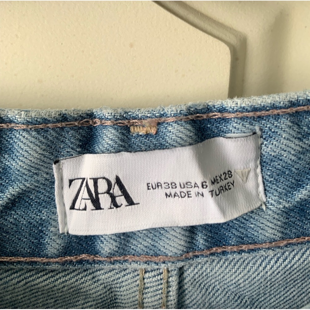 Zara Full Length High Rise Jeans - Picture 3 of 6
